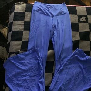 Vibrant Blue High-Waisted Leggings